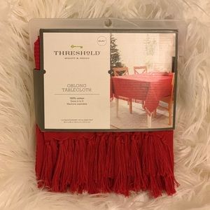 Oblong Tablecloth • NEW • $12